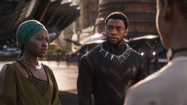 Angela Bassett has a verdict on the new Black Panther. On screen, he's her grandson.