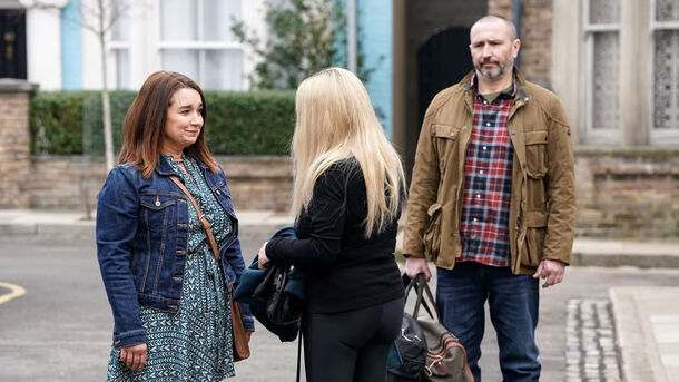 How are Sharon and Vicki related in EastEnders? The answer goes back decades