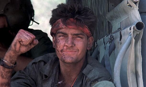 Charlie Sheen had to stop the studio sacking his co-star, and Navy SEALs still became a cult film