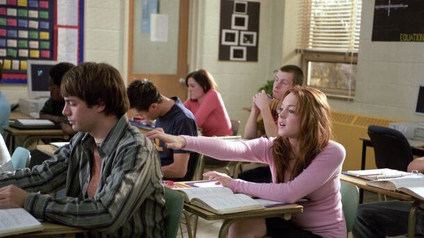 Lindsay Lohan's new Netflix romance with her Mean Girls director starts with a DVD from a dying woman
