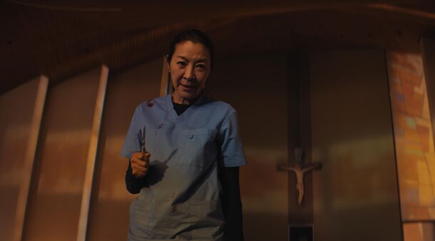 Michelle Yeoh's killer-surgeon film was directed by a working doctor, and it still has no release date