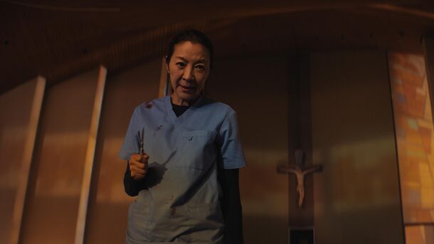 Michelle Yeoh's 'John Wick meets The Pitt' thriller is at 100% — and Martin Freeman plays the crime boss holding her at gunpoint