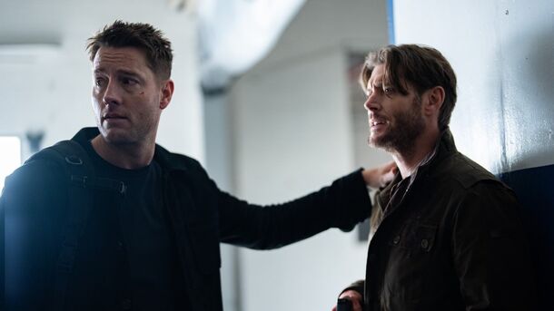 Tracker season 4 returns on 4 October, but Justin Hartley says Russell's secret deal stays buried