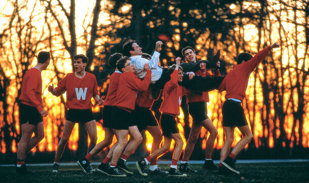 What happens at the end of Dead Poets Society?