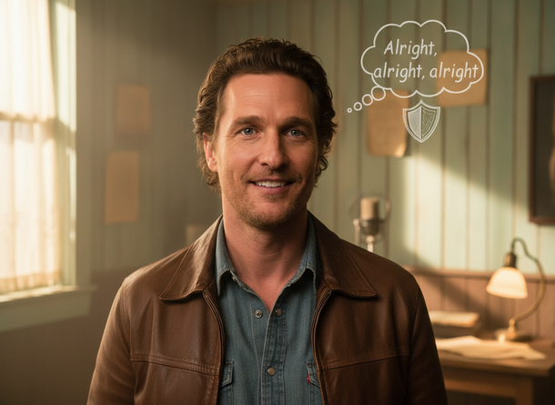 Matthew McConaughey Moves to Shield His Famous Catchphrase from AI