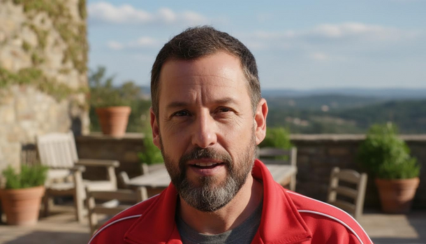 Adam Sandler’s New Movie Rockets to No. 1 on Streaming, and He’s Celebrating in Style