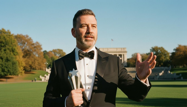 Jimmy Kimmel Roasts Donald Trump as Fat John Wick After New Photo Surfaces