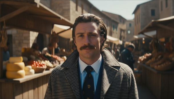 Aaron Taylor-Johnson and Alicia Vikander spark an on-screen romance in Netflix’s next series
