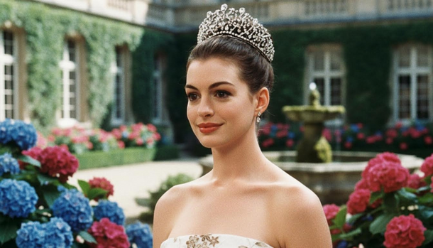 Anne Hathaway says The Princess Diaries 3 is 'in a good place' and moving forward