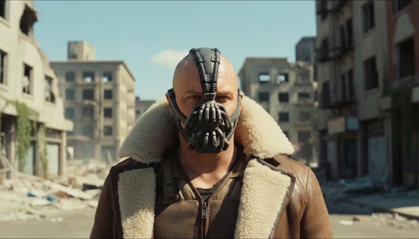 Christopher Nolan doubles down on Tom Hardy’s divisive Bane in The Dark Knight Rises