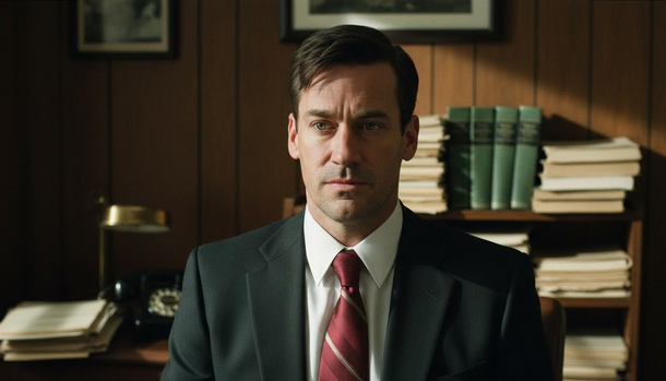 Still sharp: Jon Hamm’s star-studded crime thriller is almost perfect