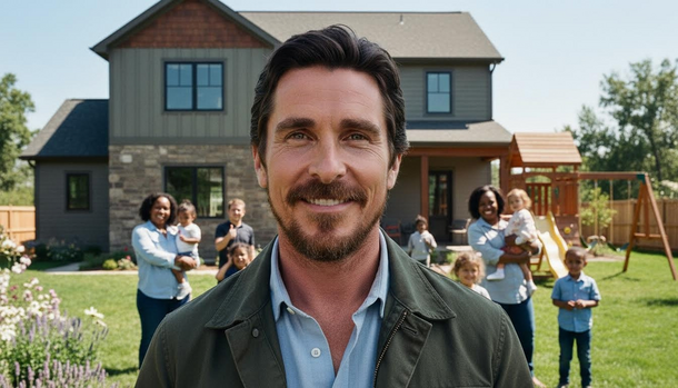 Christian Bale’s a hero off camera — he helped launch a foster care home