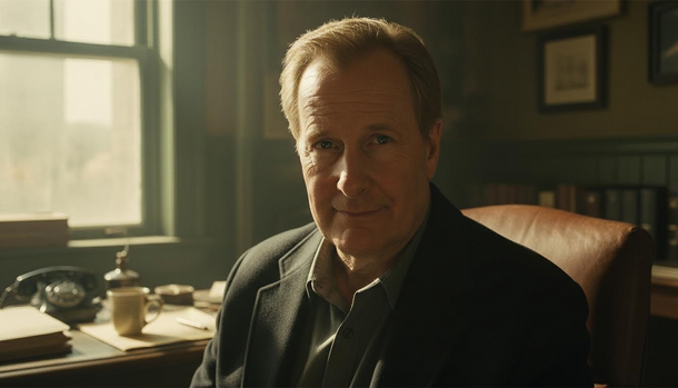 Jeff Daniels plays a spy who talks the world’s deadliest assassins into retiring in Shane Black’s new series
