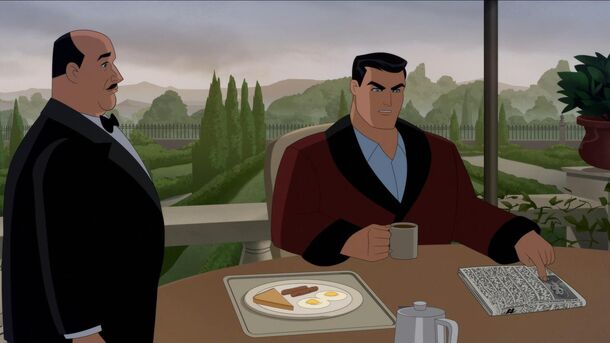 Why is Alfred fat in Batman: Caped Crusader? He's not the only one redrawn — look closely at Catwoman and Batman too