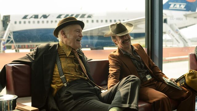 Two CIA men, one island, a coup on the mainland: Martin McDonagh has put Malkovich back in the Best Actor conversation