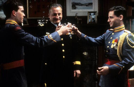 Told to create the character, a young Tom Cruise shaved his head - the Taps director found out when he took his hat off on set