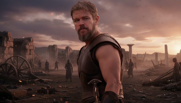 'The Odyssey' Unveils Striking Poster Featuring Matt Damon