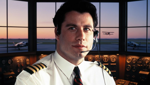 John Travolta Touches Down at Cannes With Propeller One-Way Night Coach Premiere