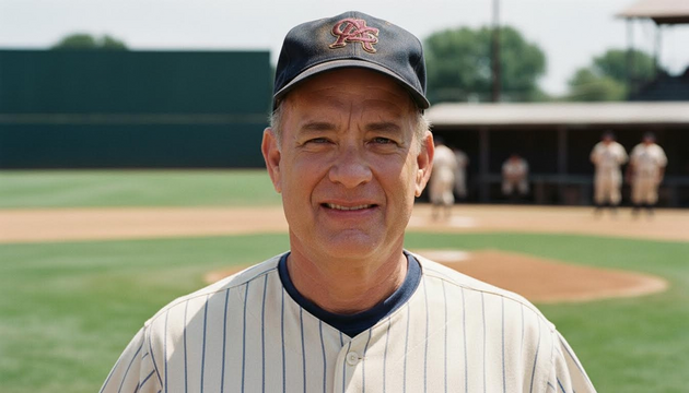 Tom Hanks returns to the diamond with a new baseball movie, 35 years after his classic