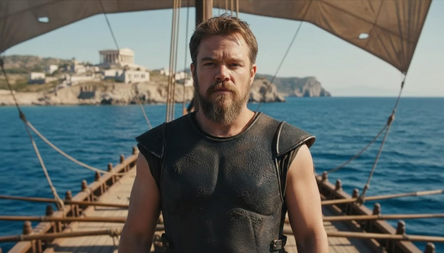 Matt Damon reveals his daughter's sweet 5-word review of The Odyssey