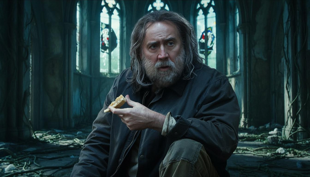Nicolas Cage vs post-apocalyptic cannibals in Parish