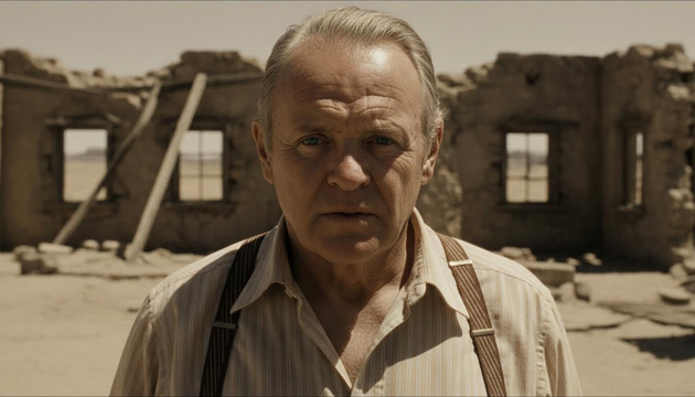 Anthony Hopkins goes full world domination in a new post-apocalyptic sci-fi thriller