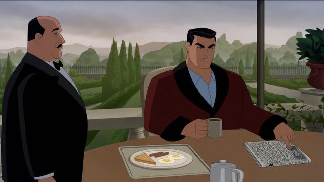 Why is Alfred fat in Batman: Caped Crusader? He's not the only one redrawn — look closely at Catwoman and Batman too