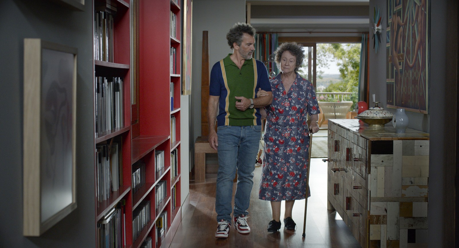 Pain and Glory filming locations: Salvador's flat is a copy of Almodóvar's own, down to the books on the shelves - image 1