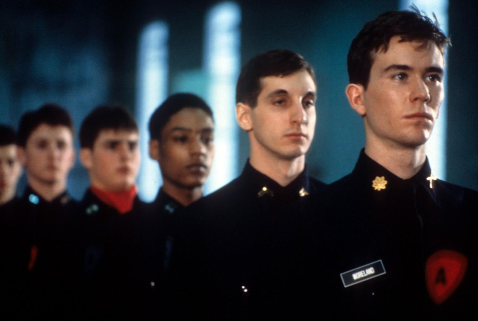 Told to create the character, a young Tom Cruise shaved his head - the Taps director found out when he took his hat off on set - image 1